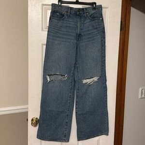 Madewell distressed jeans